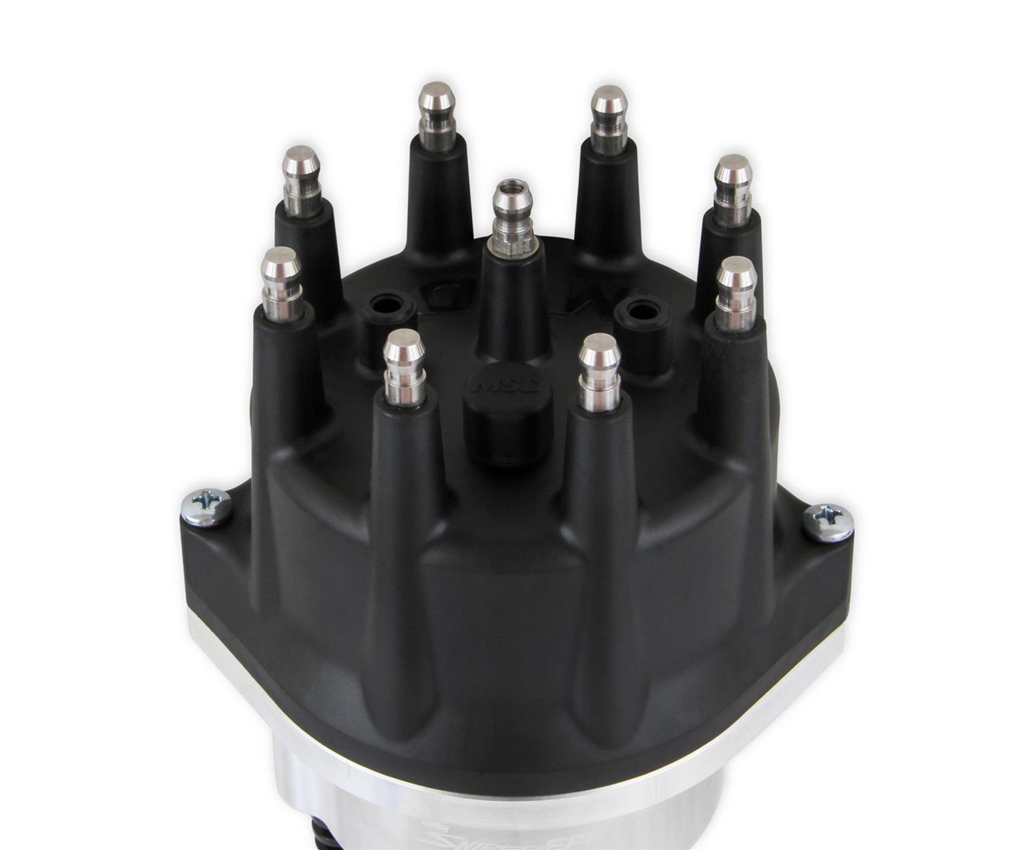 Holley Sniper EFI HyperSpark Distributors 565-313 Distributors, EFI, HyperSpark, HEI Cap, Hall Effect, Billet Housing, Polished, Ignition Module, Buick, 264ci, 322ci, 364ci, 401ci, 425ci, Each thumbnail 3
