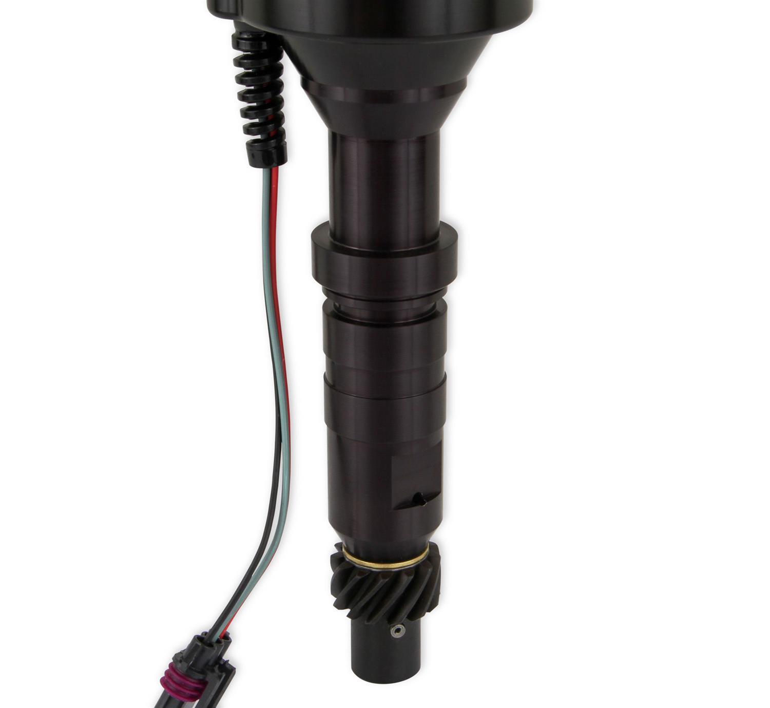 Holley Sniper EFI HyperSpark Distributors 565-313BK Distributors, EFI, HyperSpark, HEI Cap, Hall Effect, Billet Housing, Black, Ignition Module, Buick, 264ci, 322ci, 364ci, 401ci, 425ci, Each