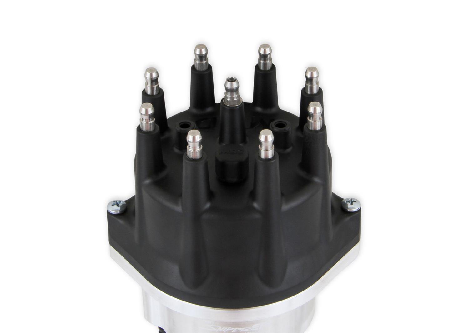 Holley Sniper EFI HyperSpark Distributors 565-314 Distributors, EFI, HyperSpark, HEI Cap, Hall Effect, Billet Housing, Polished, Ignition Module, Pontiac, 326-455ci, Each thumbnail 5