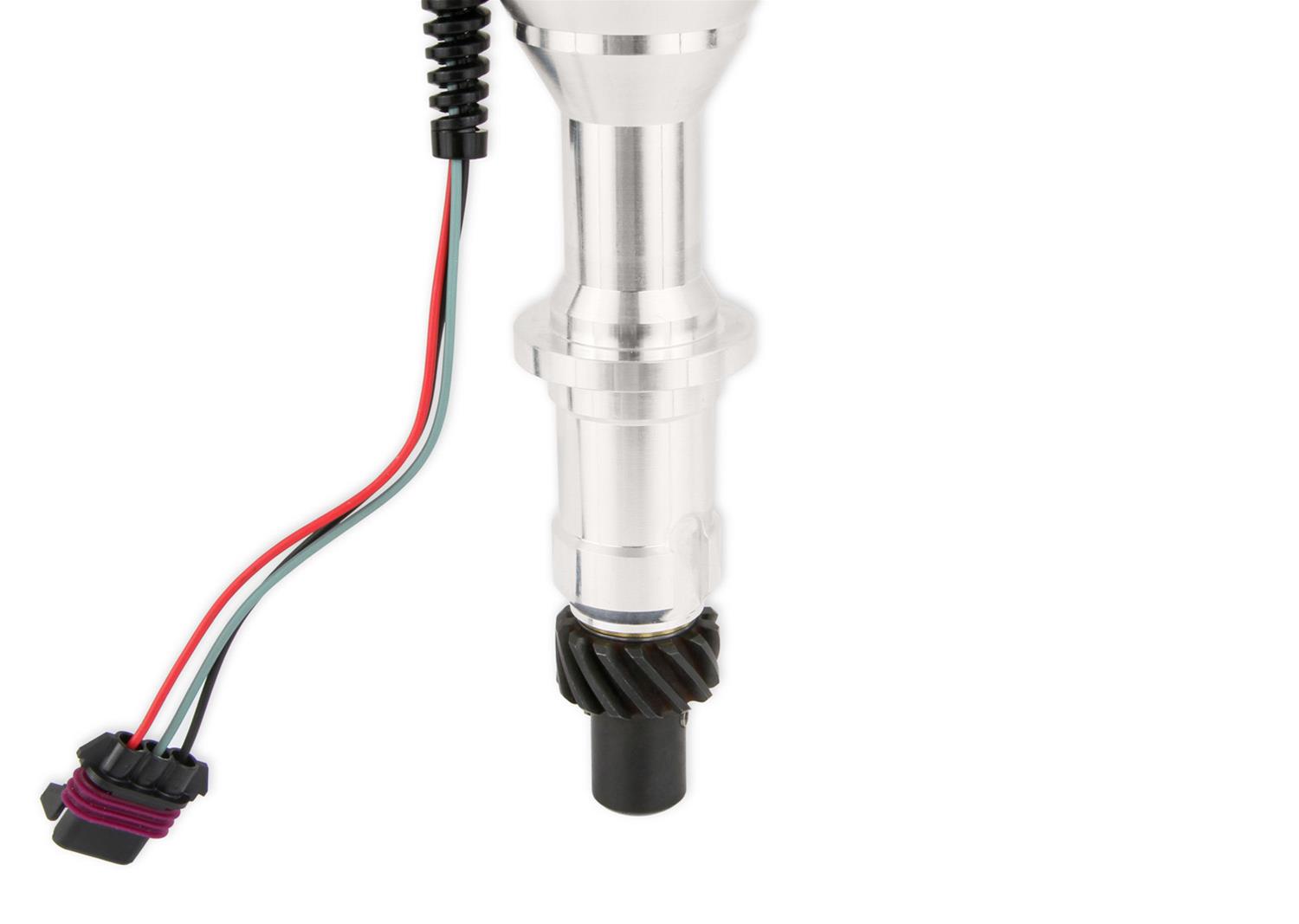 Holley Sniper EFI HyperSpark Distributors 565-314 Distributors, EFI, HyperSpark, HEI Cap, Hall Effect, Billet Housing, Polished, Ignition Module, Pontiac, 326-455ci, Each thumbnail 4