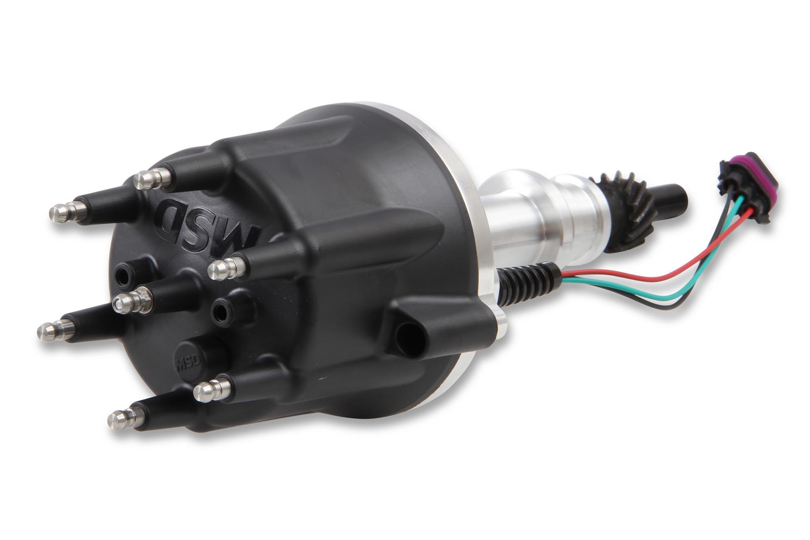 Holley Sniper EFI HyperSpark Distributors 565-315 Distributors, EFI, HyperSpark, HEI Cap, Hall Effect, Billet Housing, Polished, Ignition Module, Ford, Inline, 6 Cylinder, 170-250ci, Each thumbnail 4