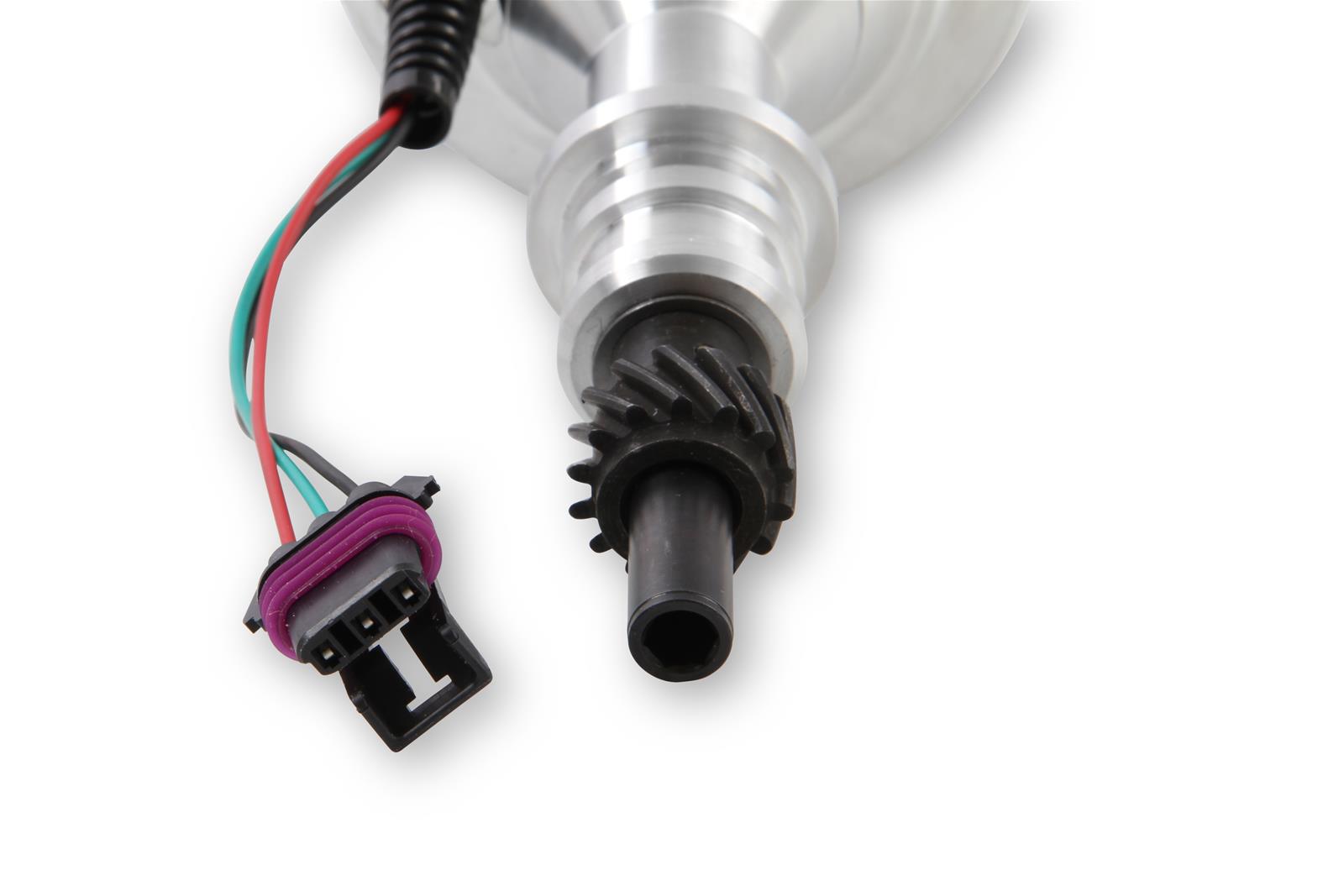 Holley Sniper EFI HyperSpark Distributors 565-315 Distributors, EFI, HyperSpark, HEI Cap, Hall Effect, Billet Housing, Polished, Ignition Module, Ford, Inline, 6 Cylinder, 170-250ci, Each thumbnail 5