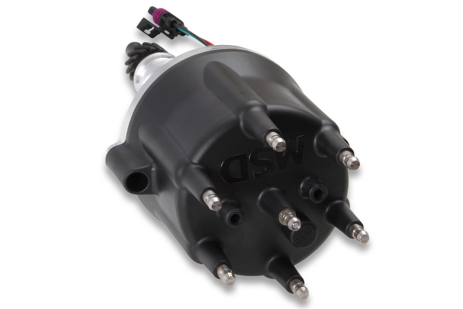 Holley Sniper EFI HyperSpark Distributors 565-315 Distributors, EFI, HyperSpark, HEI Cap, Hall Effect, Billet Housing, Polished, Ignition Module, Ford, Inline, 6 Cylinder, 170-250ci, Each thumbnail 6