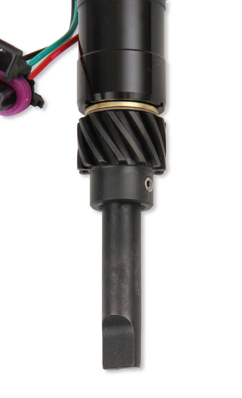 Holley Sniper EFI HyperSpark Distributors 565-316BK Distributor, HyperSpark, HEI Cap, Hall Effect, Billet Aluminum, Black Anodized, Steel Gear, Chevy, L6, Each thumbnail 3