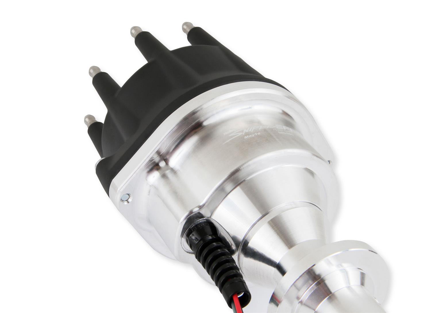 Holley Sniper EFI HyperSpark Distributors 565-320 Distributors, EFI, HyperSpark, HEI Cap, Hall Effect, Billet Housing, Polished, Ignition Module, Chevy, Big Block, W, 348ci, 409ci, Each thumbnail 5