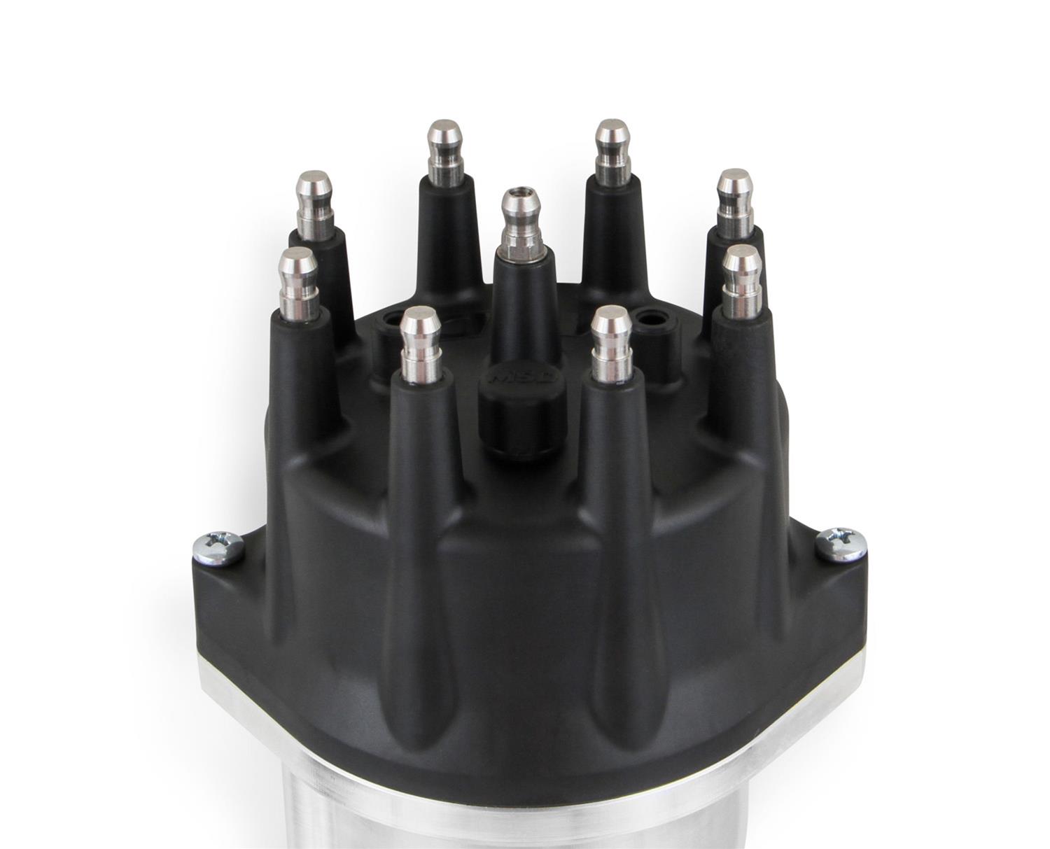 Holley Sniper EFI HyperSpark Distributors 565-321 Distributors, EFI, HyperSpark, HEI Cap, Hall Effect, Billet Housing, Polished, Ignition Module, Holden, V-8 Engine, 253ci, 304ci, 308ci, Each thumbnail 2