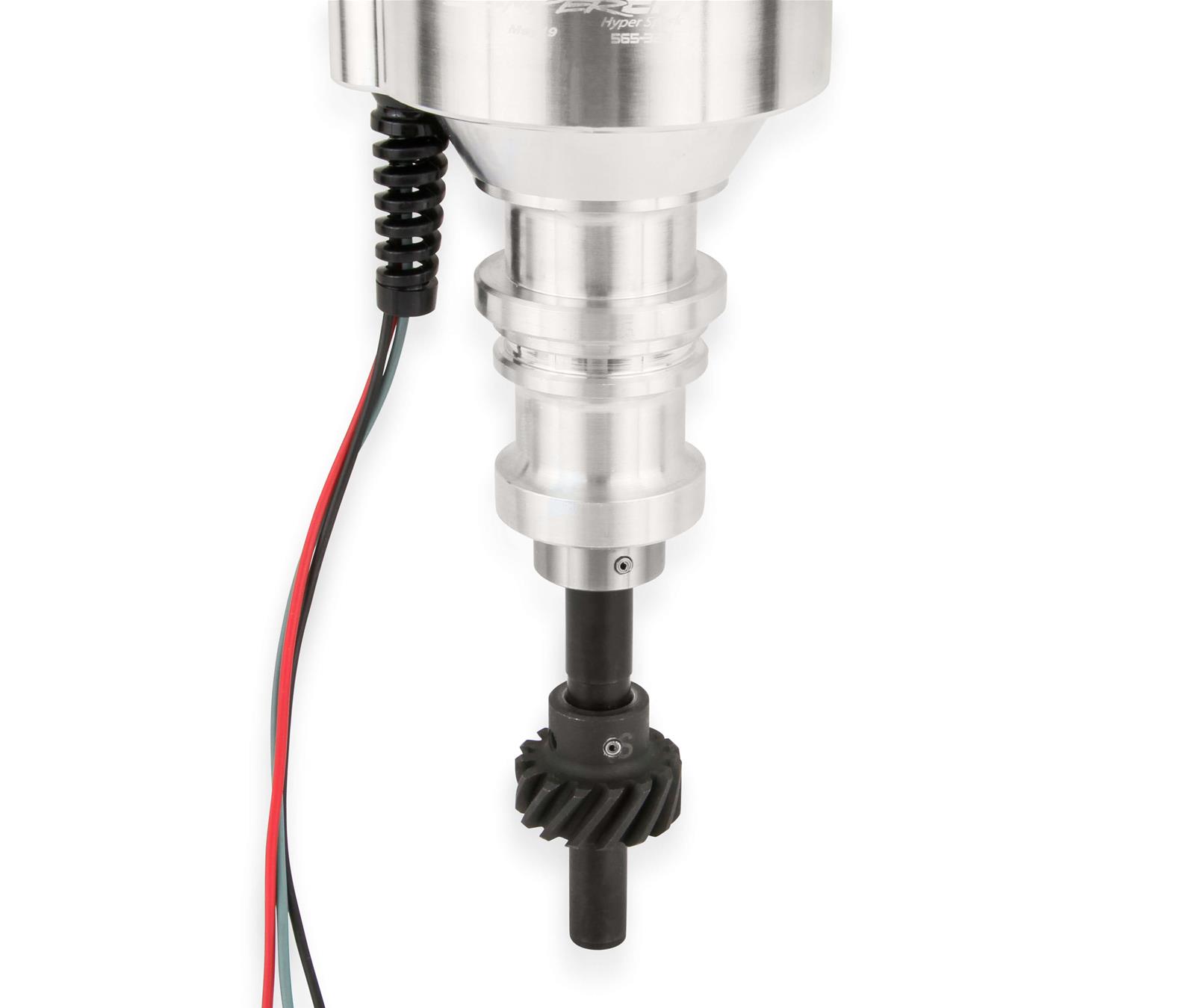 Holley Sniper EFI HyperSpark Distributors 565-322 Distributors, EFI, HyperSpark, HEI Cap, Hall Effect, Shiny Billet Housing, Ford, 260ci, 289ci, 302ci, with Hi-Ram Intake, Each