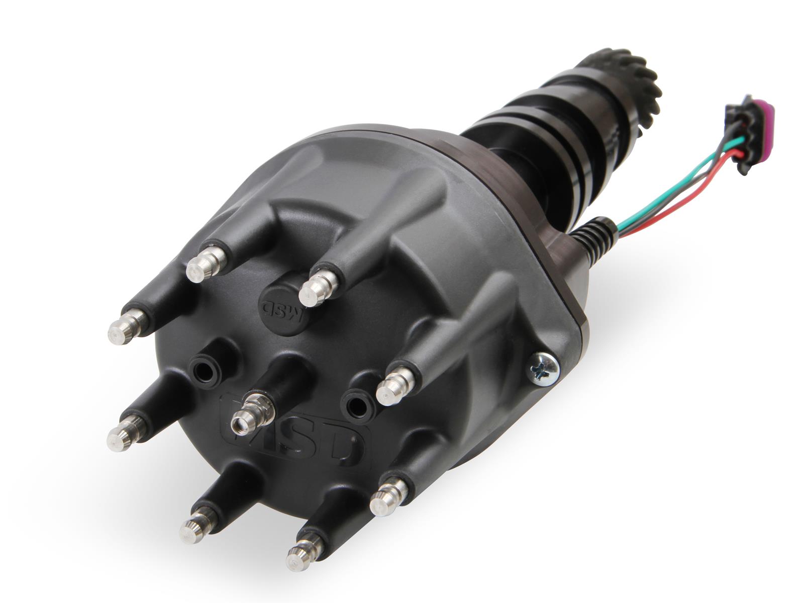 Holley Sniper EFI HyperSpark Distributors 565-323BK Distributors, EFI, HyperSpark, HEI Cap, Hall Effect, Billet Housing, Black, Ignition Module, Ford, Big Block, FE, 332-428ci, Each thumbnail 4