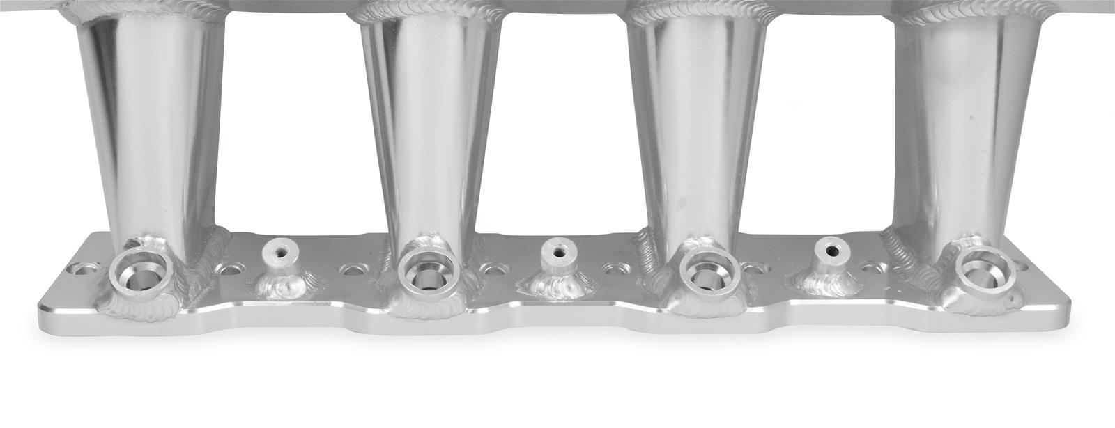 Holley Sniper EFI Fabricated Intakes 820051 Intake Manifolds, EFI, Fabricated, Cathedral Port, 4150 Style Flange, 2,200-6,800 RPM, Aluminum, Black, Chevy, LS Base, 4.8-6.0L, Each thumbnail 7