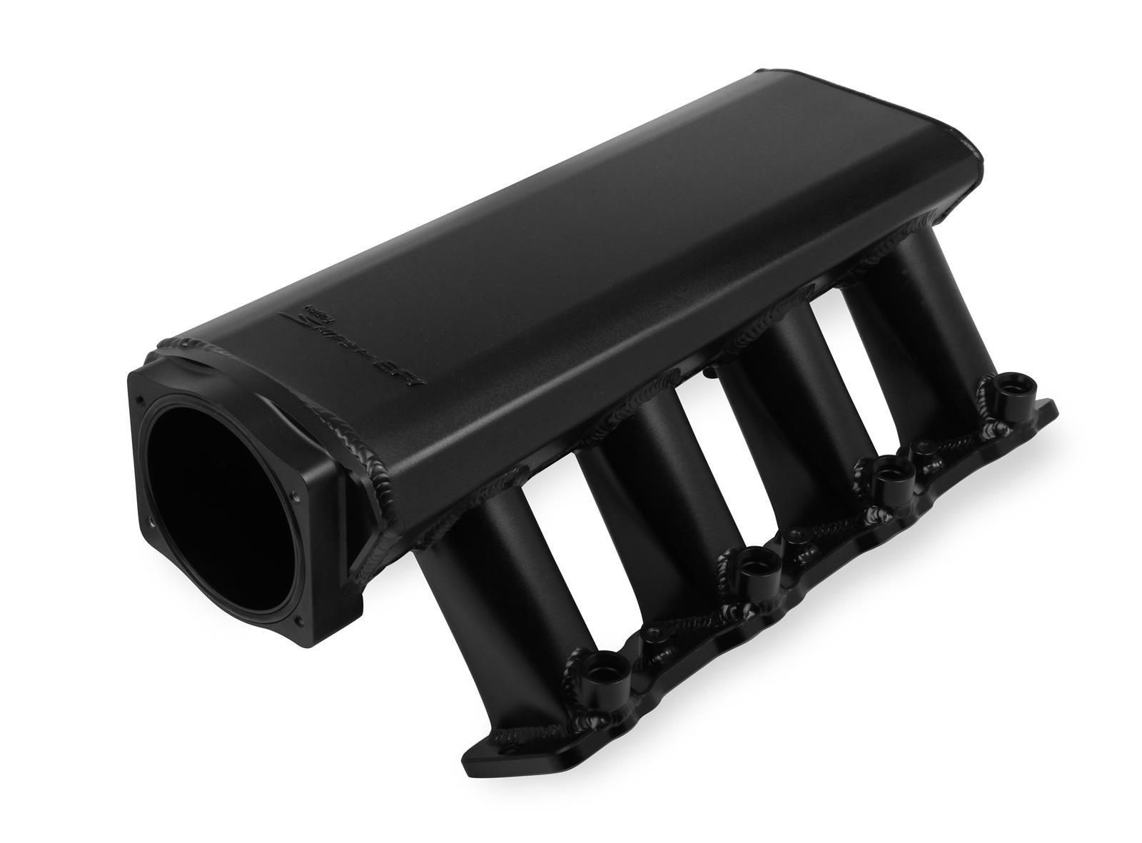 Holley Sniper EFI Fabricated Intakes 822042-1 Intake Manifolds, EFI, Hi-Ram, Rectangular Port, 102mm Throttle Body, 2,200-6,800 RPM, Welded Aluminum, Black, Chevy, LS, 6.0L, 6.2L, Each thumbnail 4
