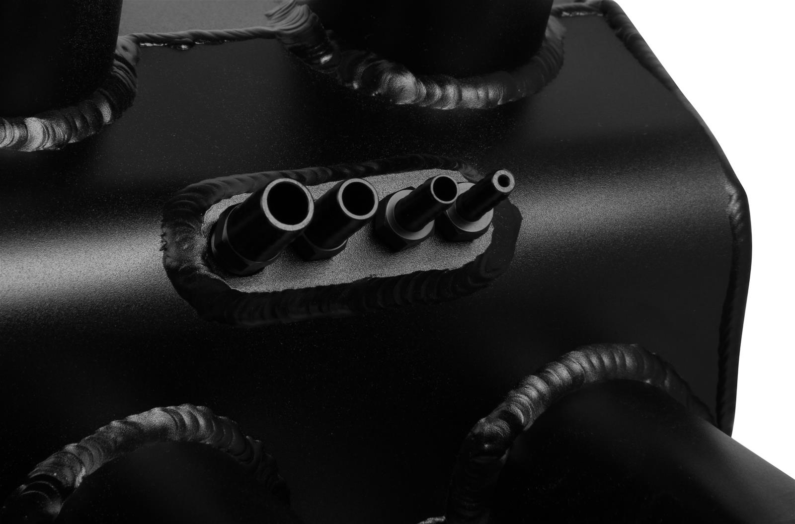 Holley Sniper EFI Fabricated Intakes 822042-1 Intake Manifolds, EFI, Hi-Ram, Rectangular Port, 102mm Throttle Body, 2,200-6,800 RPM, Welded Aluminum, Black, Chevy, LS, 6.0L, 6.2L, Each thumbnail 5