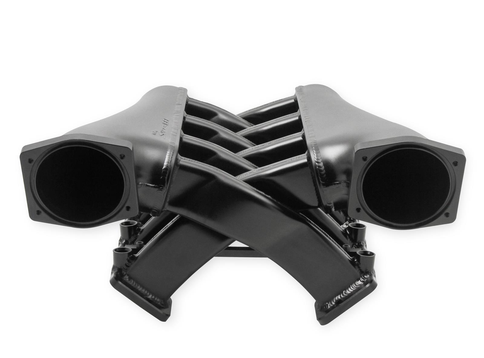 Holley sniper 822242 holley sniper fabricated dual plenum intake