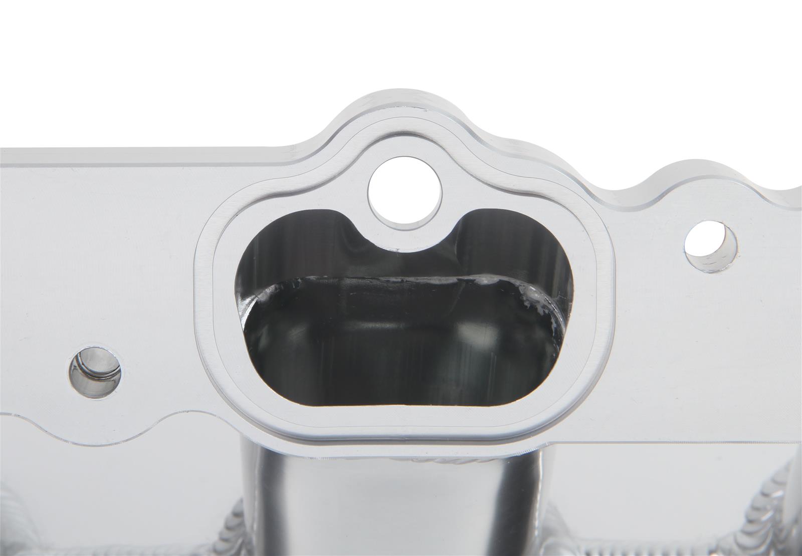 Holley Sniper EFI Fabricated Intakes 829031 Intake Manifolds, EFI, Hi-Ram, Stock Port, 90mm Throttle Body, 2,200-6,800 RPM, Welded Aluminum, Silver, Ford, 5.0L, Modular, Each thumbnail 2