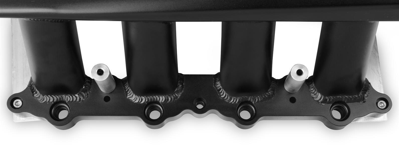 Holley Sniper EFI Fabricated Intakes 829032 Intake Manifolds, EFI, Hi-Ram, Stock Port, 90mm Throttle Body, 2,200-6,800 RPM, Welded Aluminum, Black, Ford, 5.0L, Modular, Each thumbnail 7