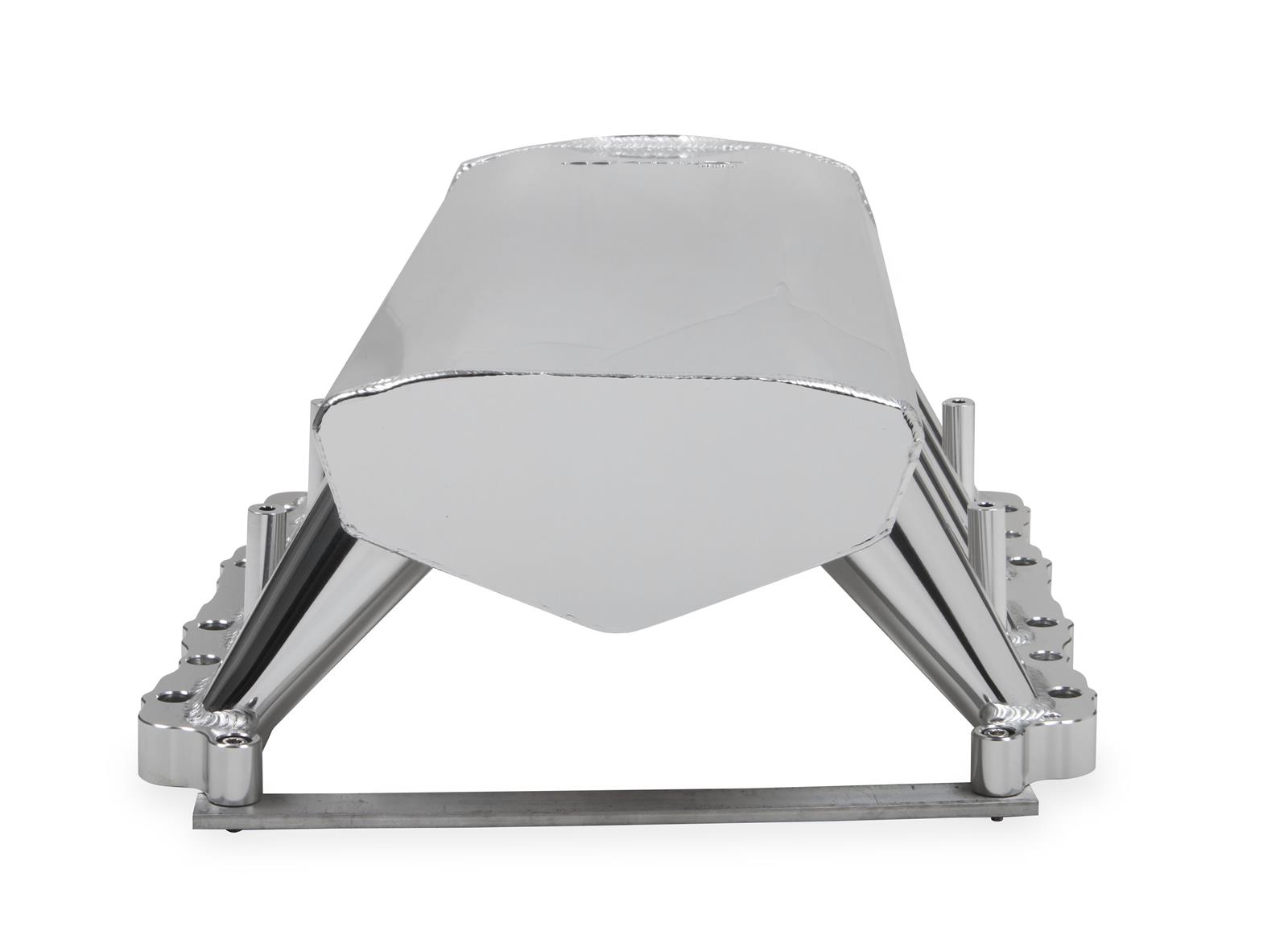 Holley Sniper EFI Fabricated Intakes 829081 Intake Manifolds, EFI, Hi-Ram, Modular 3 Valve, 130mm Throttle Body, 2,200-6,800 RPM, Welded Aluminum, Silver, Ford, 4.6L, Modular, Each thumbnail 5