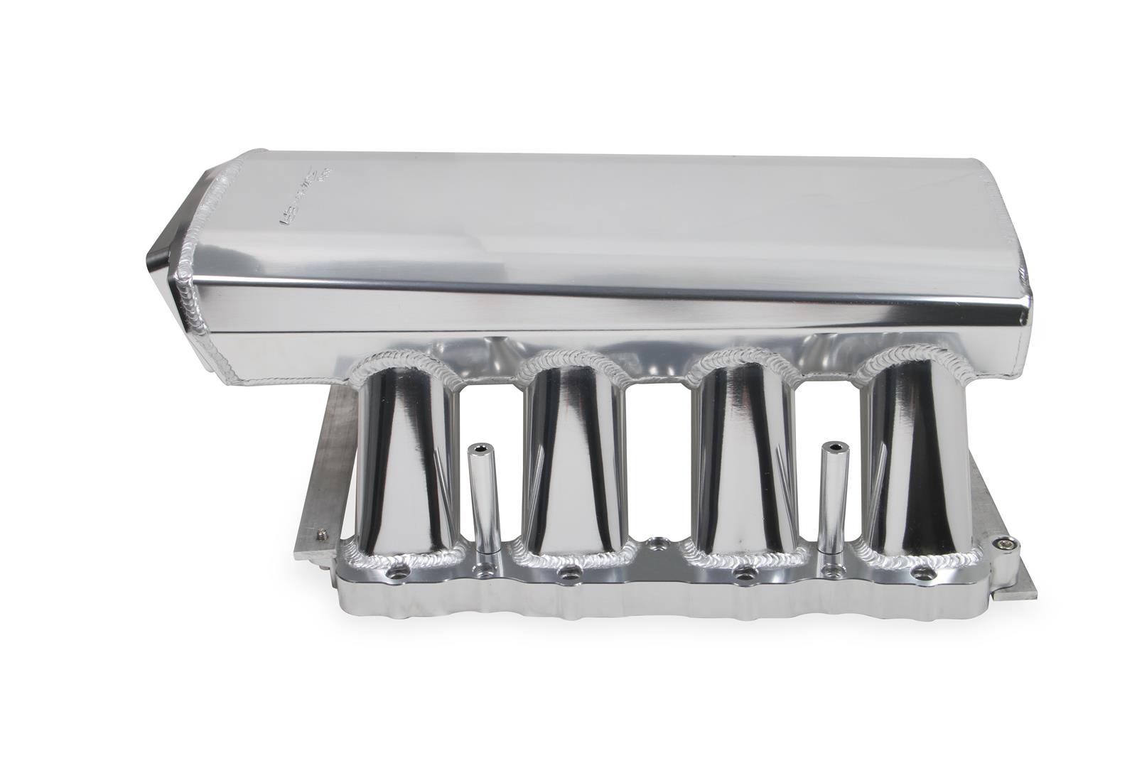 Holley Sniper EFI Fabricated Intakes 829081 Intake Manifolds, EFI, Hi-Ram, Modular 3 Valve, 130mm Throttle Body, 2,200-6,800 RPM, Welded Aluminum, Silver, Ford, 4.6L, Modular, Each thumbnail 6
