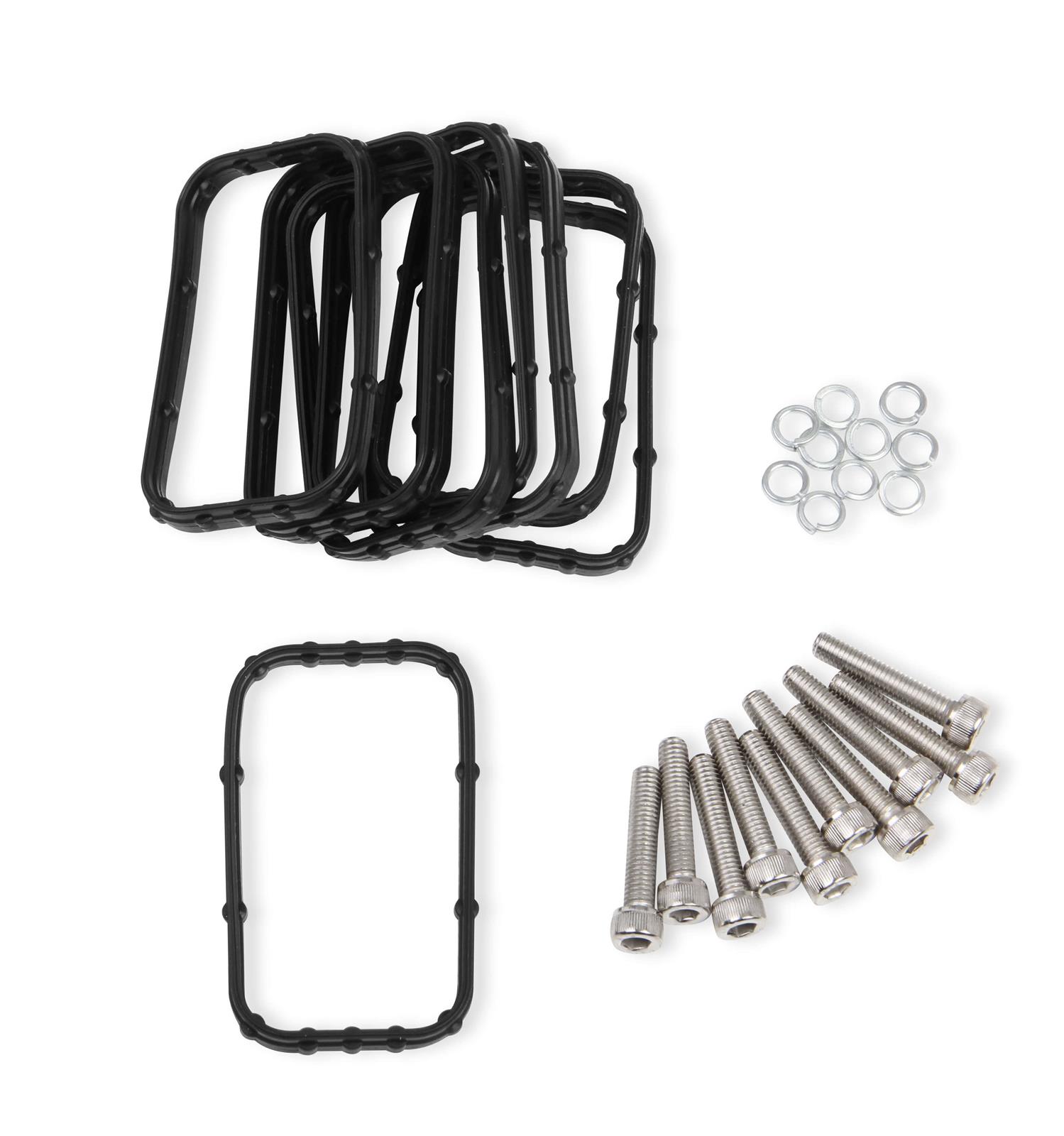 Holley Sniper EFI Fabricated Intakes 830041-1 Intake Manifolds, EFI, Hi-Ram, Multi-port, 102mm Throttle Body, 2,200-6,800 RPM, Welded Aluminum, Silver, Chevy, LS, 7.0L, Each thumbnail 6