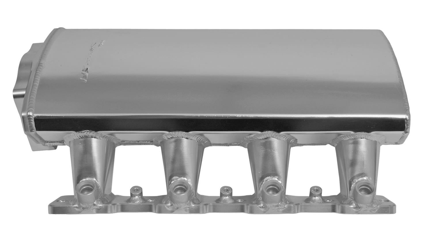 Holley Sniper EFI Fabricated Intakes 830111-1 Intake Manifolds, EFI, Hi-Ram, Stock Port, 102mm Throttle Body, 1,500-6,500 RPM, Welded Aluminum, Silver, Chevy, LS, 7.0L, Kit thumbnail 5