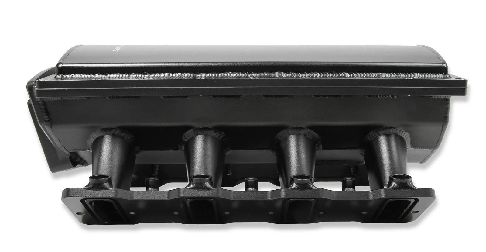 Holley Sniper EFI Fabricated Race Series Intake Manifolds 832142 Manifolds, EFI, Hi-Ram, Cathedral Port, 90mm Throttle Body, 2,100-8,200 RPM, Welded Aluminum, Black, Chevy, LS, 4.8-6.0L, Each thumbnail 7