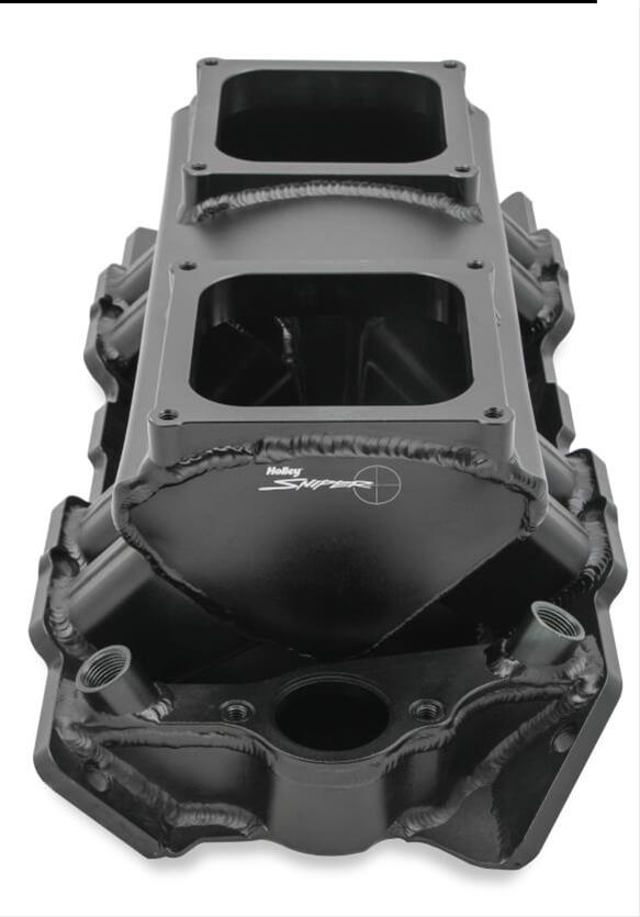 Holley Sniper 835172 Holley Sniper Carbureted Fabricated Intake