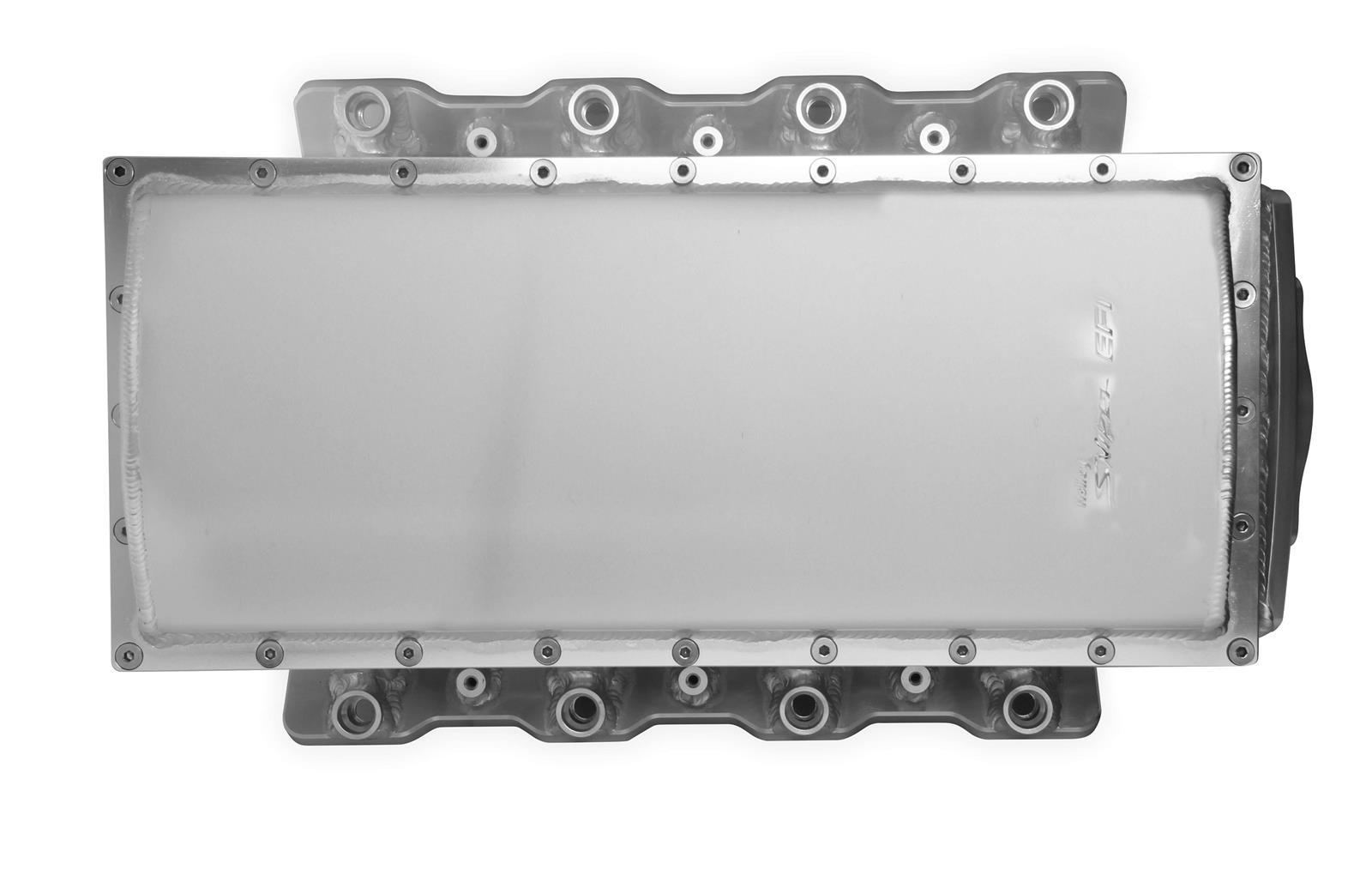 Holley Sniper EFI Fabricated Race Series Intake Manifolds 838231 Manifolds, EFI, Hi-Ram, Multi-port, Rectangular Port, 90mm Throttle Body, 2,100-8,200 RPM, Aluminum, Silver, Chevy, LS, 6.0L, 6.2L, Kit thumbnail 5
