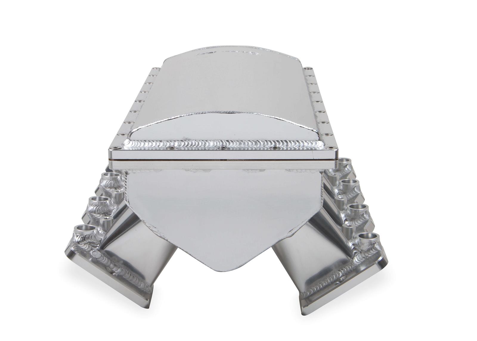 Holley Sniper EFI Fabricated Race Series Intake Manifolds 838231 Manifolds, EFI, Hi-Ram, Multi-port, Rectangular Port, 90mm Throttle Body, 2,100-8,200 RPM, Aluminum, Silver, Chevy, LS, 6.0L, 6.2L, Kit thumbnail 3