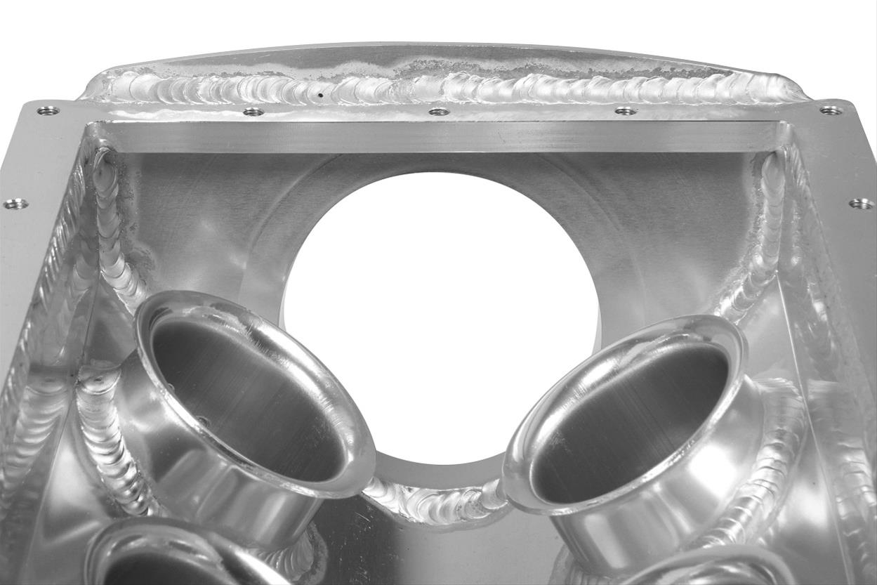 Holley Sniper EFI Fabricated Race Series Intake Manifolds 838231 Manifolds, EFI, Hi-Ram, Multi-port, Rectangular Port, 90mm Throttle Body, 2,100-8,200 RPM, Aluminum, Silver, Chevy, LS, 6.0L, 6.2L, Kit thumbnail 9