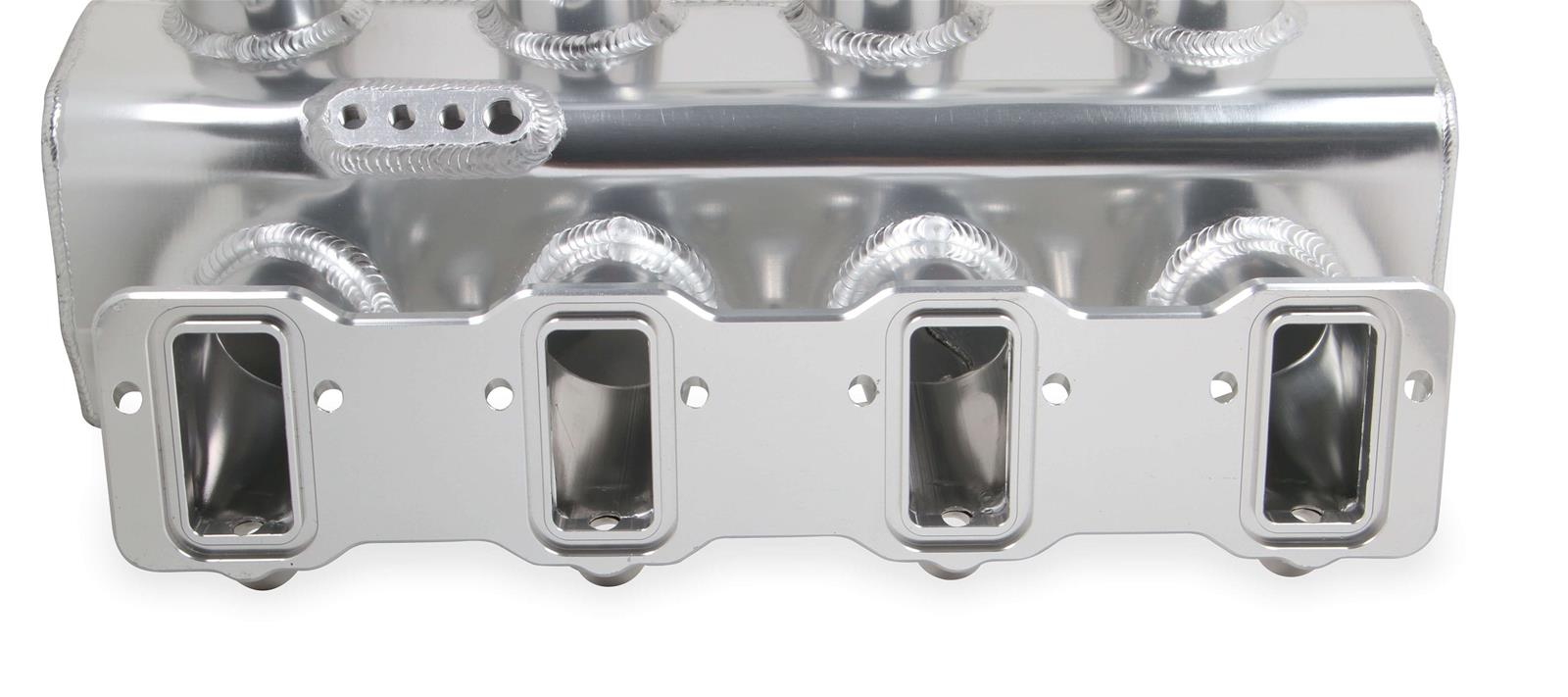 Holley Sniper EFI Fabricated Race Series Intake Manifolds 838231 Manifolds, EFI, Hi-Ram, Multi-port, Rectangular Port, 90mm Throttle Body, 2,100-8,200 RPM, Aluminum, Silver, Chevy, LS, 6.0L, 6.2L, Kit thumbnail 8