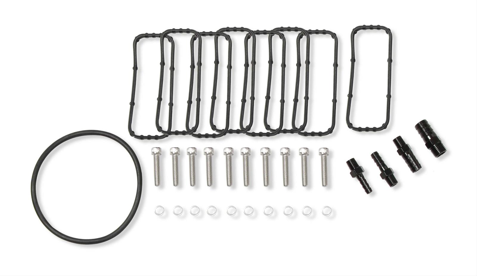 Holley Sniper EFI Fabricated Race Series Intake Manifolds 838232 Manifolds, EFI, Hi-Ram, Multi-port, Rectangular Port, 90mm Throttle Body, 2,100-8,200 RPM, Aluminum, Black, Chevy, LS, 6.0L, 6.2L, Each thumbnail 5