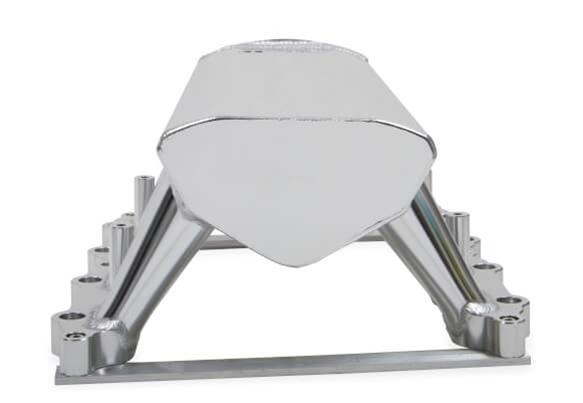 Holley Sniper EFI Fabricated Intakes 839031 Intake Manifolds, EFI, Hi-Ram, Stock Port, 90mm Throttle Body, 2,200-6,800 RPM, Aluminum, Silver, Ford, 5.0L, Modular, Each thumbnail 4