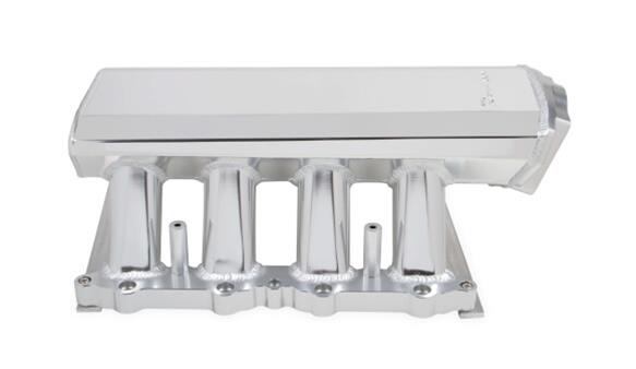 Holley Sniper EFI Fabricated Intakes 839031 Intake Manifolds, EFI, Hi-Ram, Stock Port, 90mm Throttle Body, 2,200-6,800 RPM, Aluminum, Silver, Ford, 5.0L, Modular, Each thumbnail 8