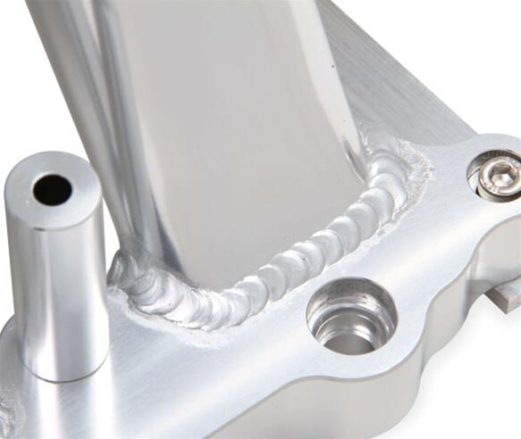 Holley Sniper EFI Fabricated Intakes 839031 Intake Manifolds, EFI, Hi-Ram, Stock Port, 90mm Throttle Body, 2,200-6,800 RPM, Aluminum, Silver, Ford, 5.0L, Modular, Each