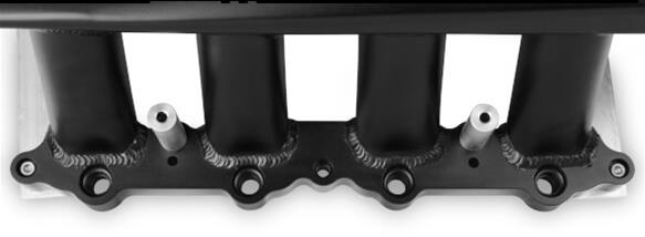 Holley Sniper EFI Fabricated Intakes 839032 Intake Manifolds, EFI, Hi-Ram, Stock Port, 90mm Throttle Body, 2,200-6,800 RPM, Aluminum, Black, Ford, 5.0L, Modular, Each thumbnail 8