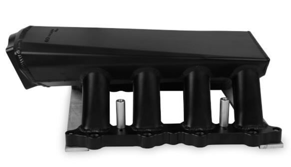 Holley Sniper EFI Fabricated Intakes 839032 Intake Manifolds, EFI, Hi-Ram, Stock Port, 90mm Throttle Body, 2,200-6,800 RPM, Aluminum, Black, Ford, 5.0L, Modular, Each thumbnail 6