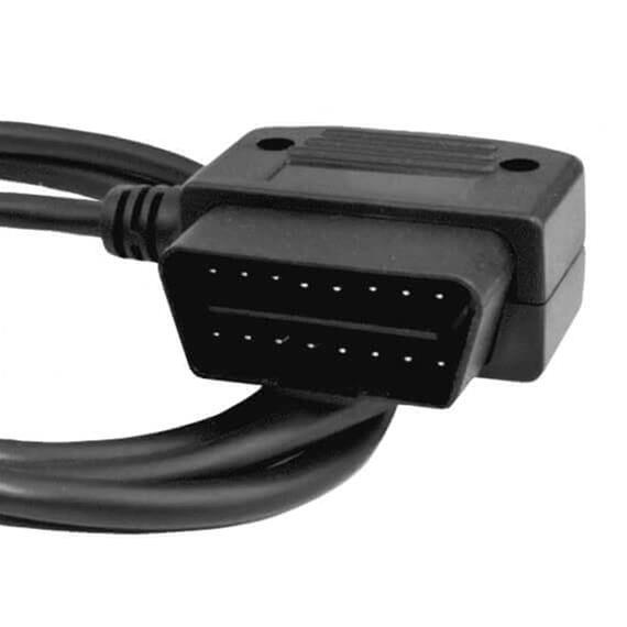 Holley Sniper Shift Lights 840003-1 lights, Sniper, Stand Alone, Adjustable, Blue LED, Smoke Lens, Black Tube, 0.75 in. OD, 4.25 in. Long, 8 ft. Cable, OBD-ll Plug, Each thumbnail 3