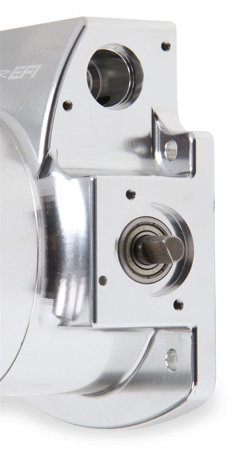 Holley Sniper Throttle Bodies 860002-1 Body, EFI, Multi-port Injection, 102mm Bore, Billet Aluminum, Silver Anodized, for EFI Intakes, Chevy, LS, 4.8-7.0L, Each thumbnail 4