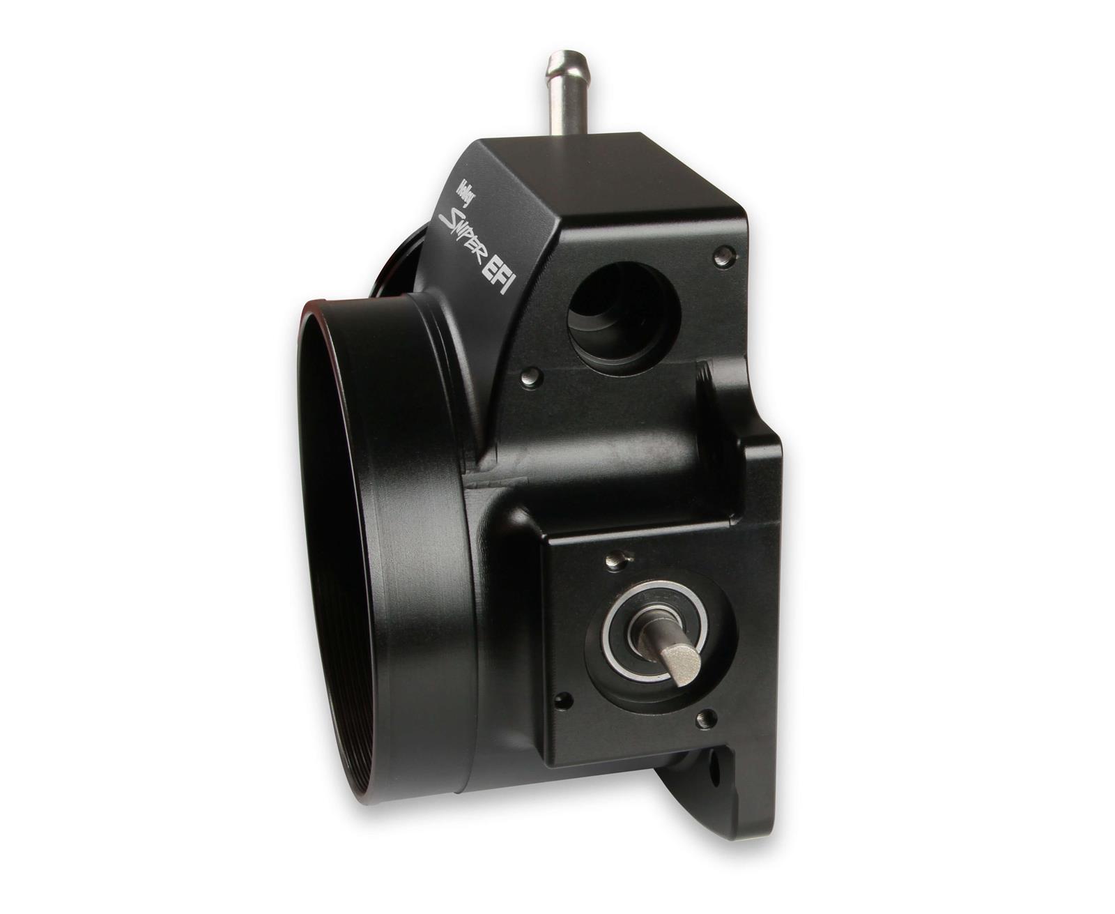 Holley Sniper Throttle Bodies 860005-1 Body, EFI, Multi-port Injection, 102mm Bore, Billet Aluminum, Black Anodized, Hardware, Cable Operated, Chevy, LS, 4.8-7.0L, Each thumbnail 2