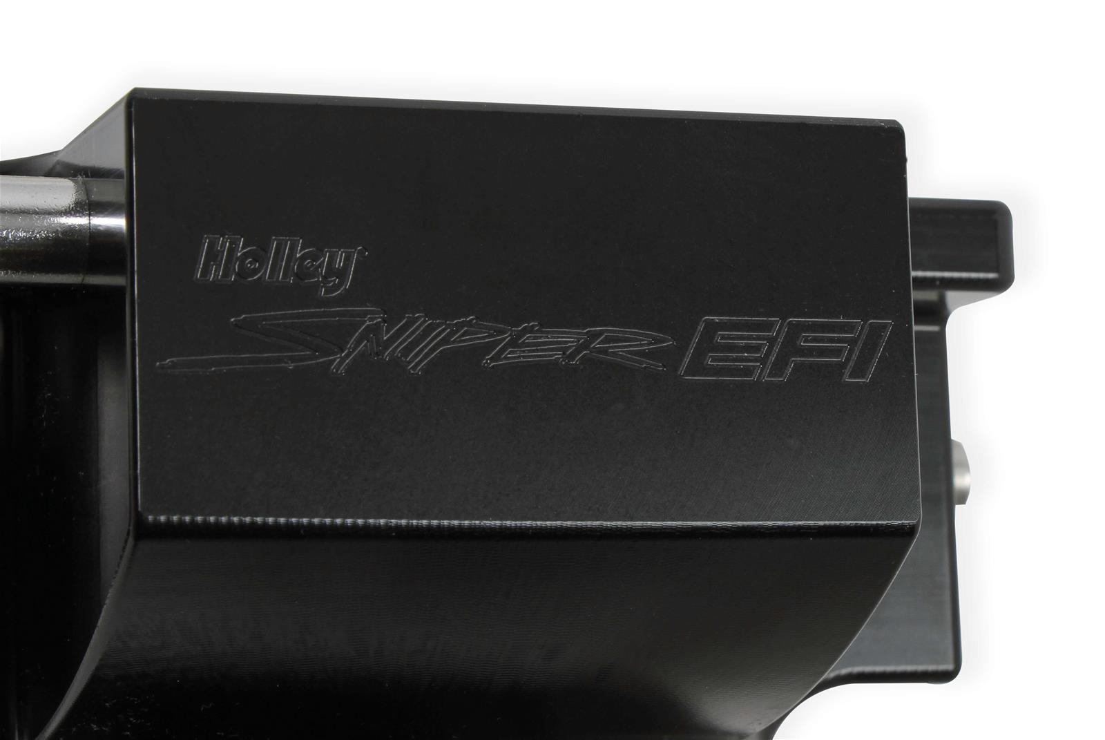 Holley Sniper Throttle Bodies 860008-1 Body, EFI, Multi-port Injection, 90mm Bore, Billet Aluminum, Black Anodized, 4-bolt Pattern, IAC Provision, Chevy, LS, 4.8-7.0L, Each thumbnail 4