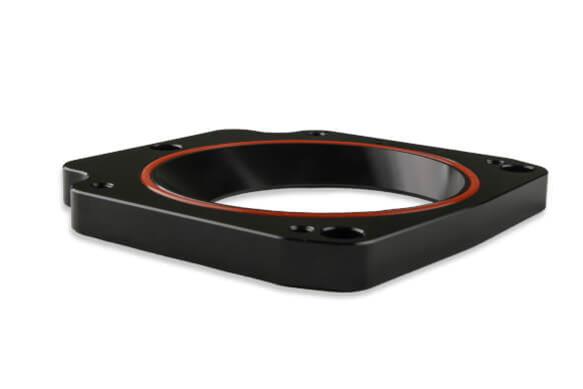 Holley Sniper EFI Throttle Body Adapter Plates 860020 Adapter, EFI, Billet Aluminum, 92mm Bore, Black Anodized, for 78mm Factory Intake, Chevy, 4.8L, 5.3L, 6.0L, Each thumbnail 3