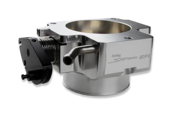 Holley Sniper Throttle Bodies 860023 Body, EFI, Multi-port Injection, 85mm Bore, Billet Aluminum, Silver Anodized, Cable Operated, Chevy, 4.8-6.0L, Each thumbnail 7