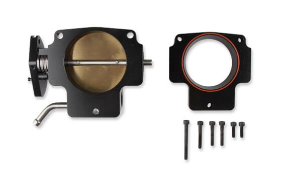 Holley Sniper Throttle Bodies 860024 Body, EFI, Multi-port Injection, 85mm Bore, Billet Aluminum, Black Anodized, Cable Operated, Chevy, 4.8-6.0L, Each thumbnail 8