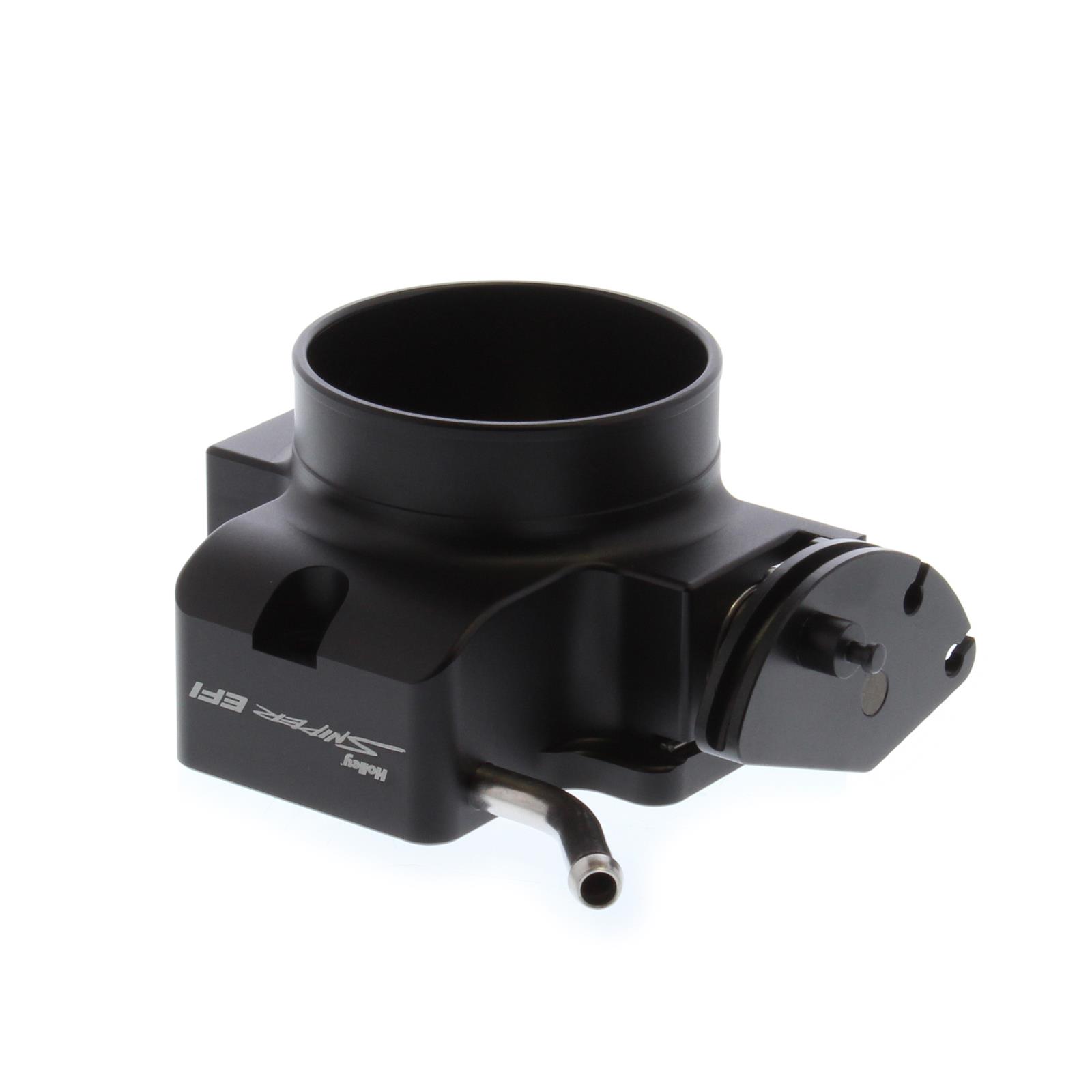 Holley Sniper Throttle Bodies 860024 Body, EFI, Multi-port Injection, 85mm Bore, Billet Aluminum, Black Anodized, Cable Operated, Chevy, 4.8-6.0L, Each