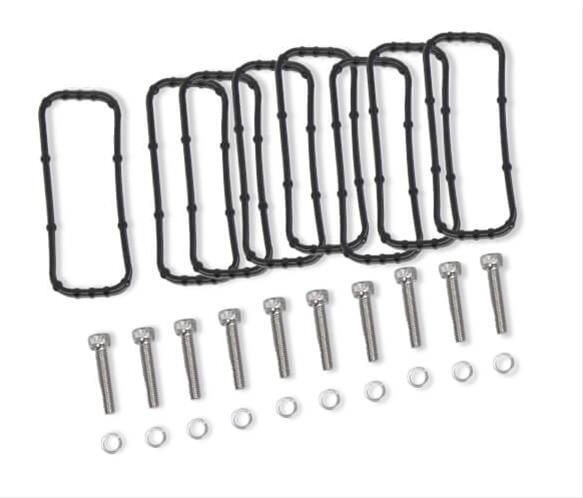 Holley Sniper Intake O-Ring and Mounting Hardware Kits 870002 Manifold Installation, EFI, O-Ring, Gaskets, Hardware, Stock Port, Mod-Motor Manifold, Chevy, LS, 5.47L, 6.0L, Kit