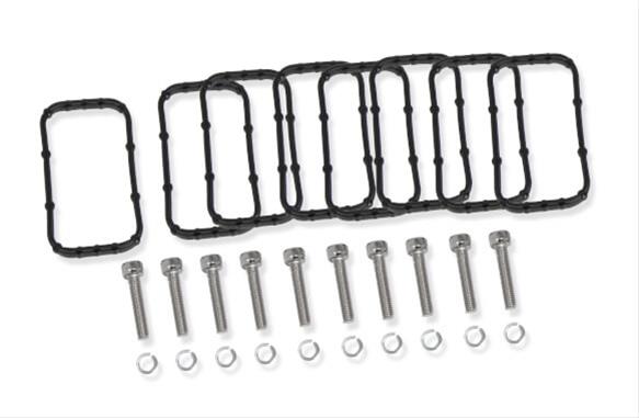 Holley Sniper Intake O-Ring and Mounting Hardware Kits 870003 Manifold Installation, EFI, O-Ring, Gaskets, Hardware, Rectangle Port, LS Manifold, Chevy, LS, 6.2L, Kit