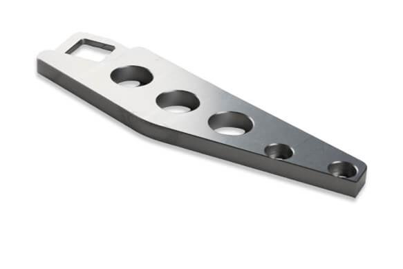 Holley Sniper EFI Cable Bracket Kits 870016 Brackets, EFI, Throttle Mount, Intake Manifold, Aluminum, Silver, for EFI, Fabricated, with Hardware, Chevy, LS, 5.7L, 6.0L, Kit thumbnail 2