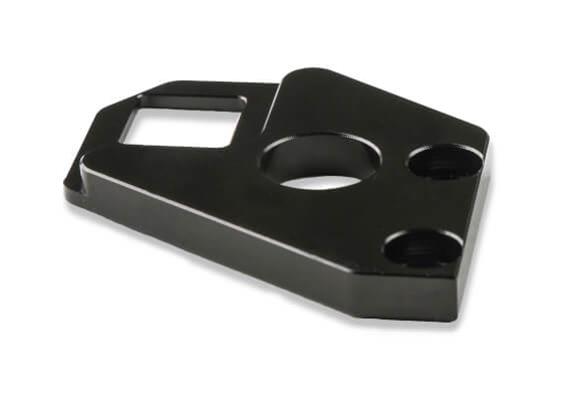 Holley Sniper EFI Cable Bracket Kits 870019 Brackets, EFI, Throttle Mount, Intake Manifold, Aluminum, Black, for EFI, Fabricated, with Hardware, Chevy, LS, 6.2L, Kit
