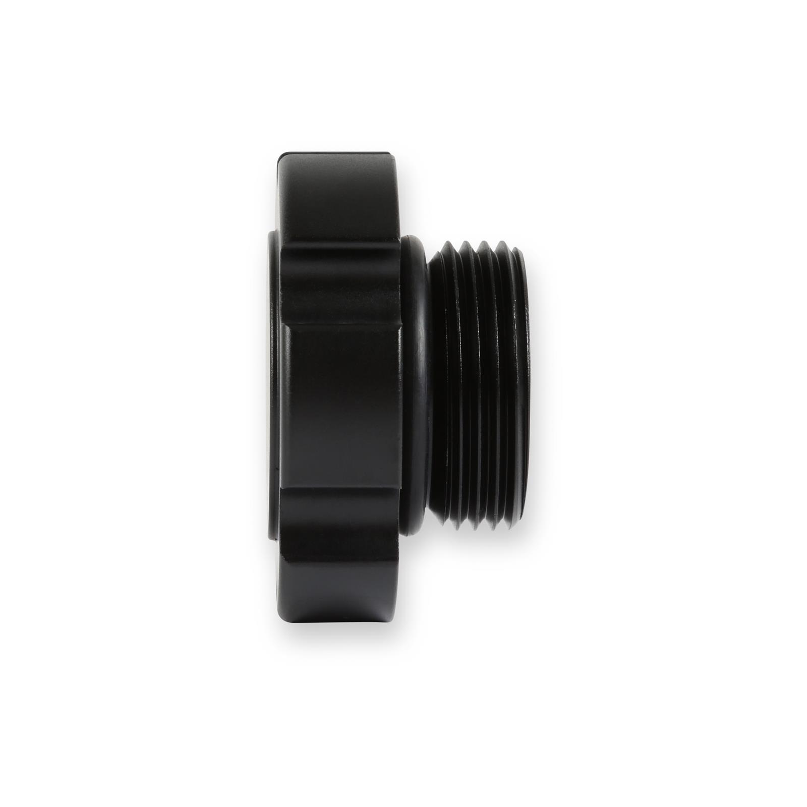 Holley Sniper Engine Oil Fill Caps 891015B Caps, Screw-In, Octagon Shape, Black, Aluminum, for Valve Covers, Each thumbnail 5