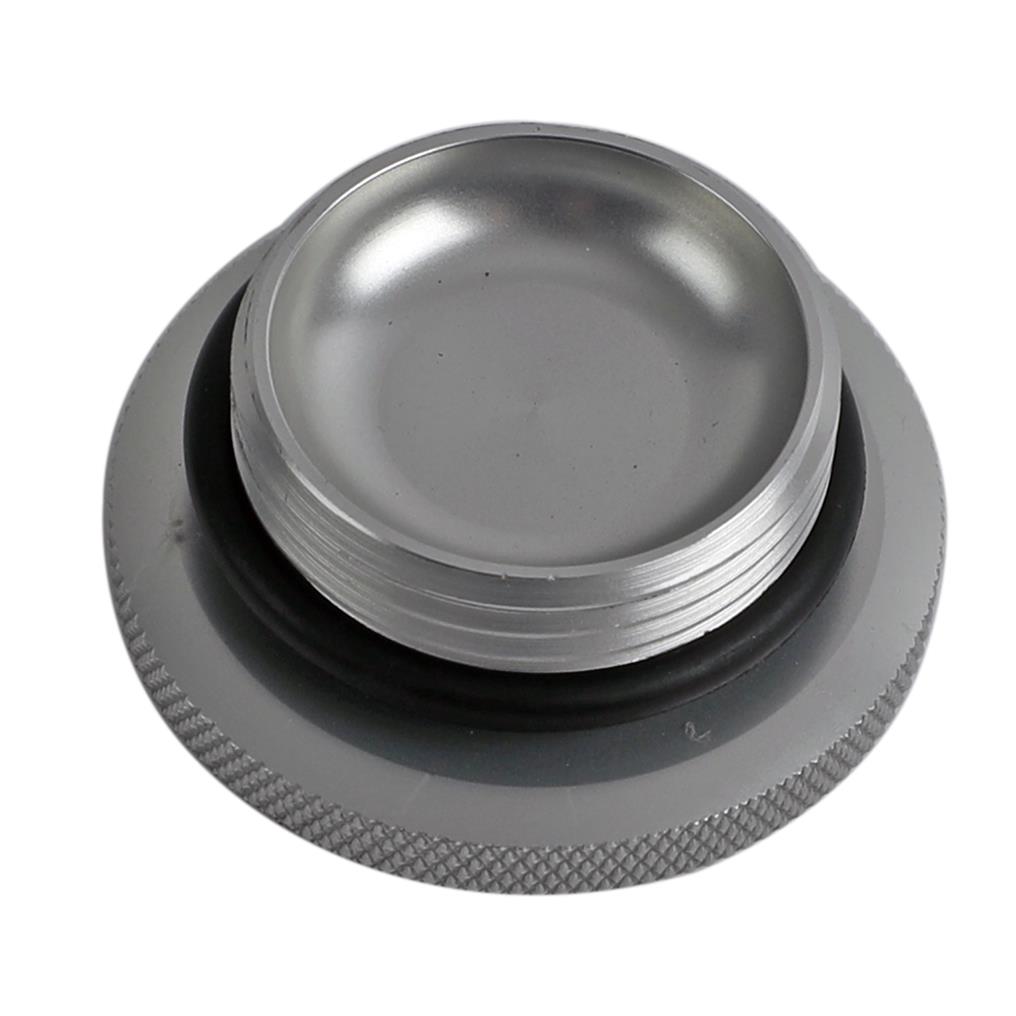 Holley Sniper Engine Oil Fill Caps 891016 Caps, Screw-In, Round Shape, Silver, Aluminum, for Valve Covers, Each thumbnail 7