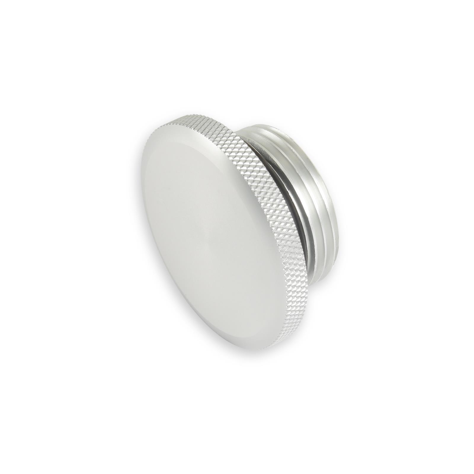 Holley Sniper Engine Oil Fill Caps 891016 Caps, Screw-In, Round Shape, Silver, Aluminum, for Valve Covers, Each thumbnail 6