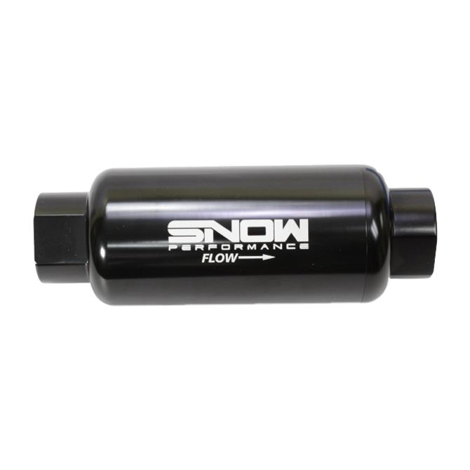 Snow Performance Fuel Filter Pre Filter 100 Micron -12 ORB Inlet/Outlet